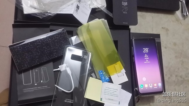 三星S8+皇帝版禮品開箱