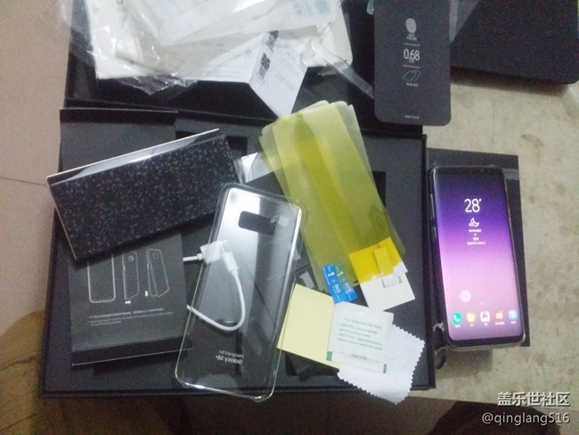 三星S8+皇帝版禮品開箱