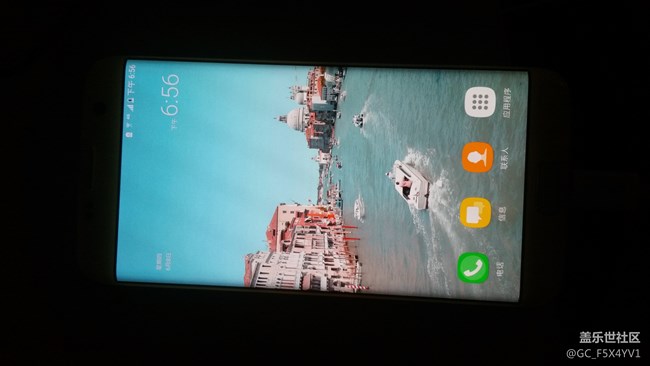 脫坑了以后又入坑。s7edge曬