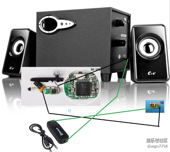 藍牙音響瞎鼓搗