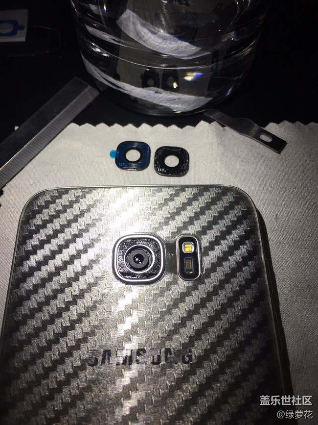 S7e攝像頭鏡片松動