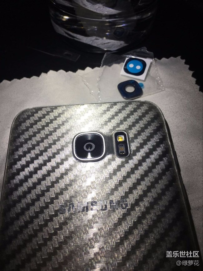S7e攝像頭鏡片松動