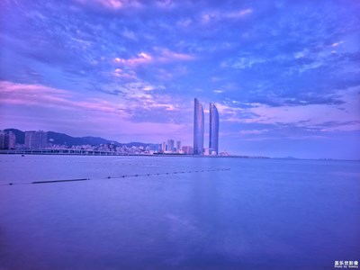 長曝光下的鼓浪嶼海邊