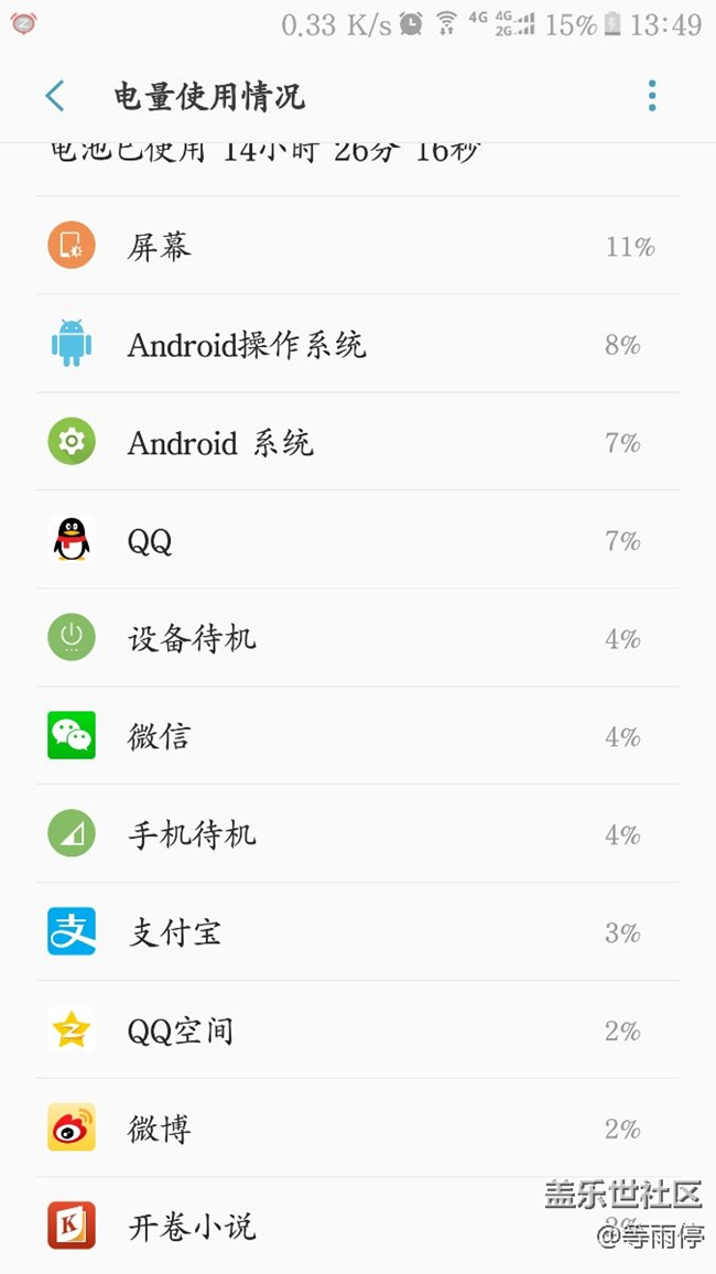 s7耗電和實際電量剩余為什么不對應(yīng)？