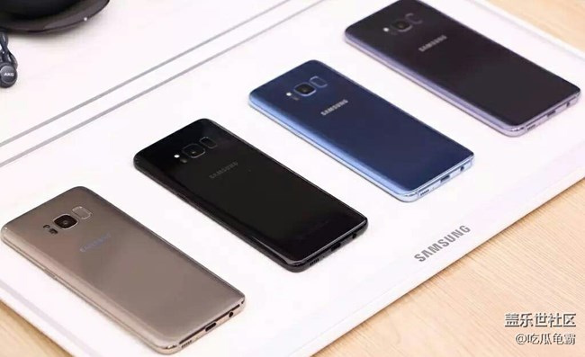 “大海的傳奇”Samsung galaxy s8霧嶼藍