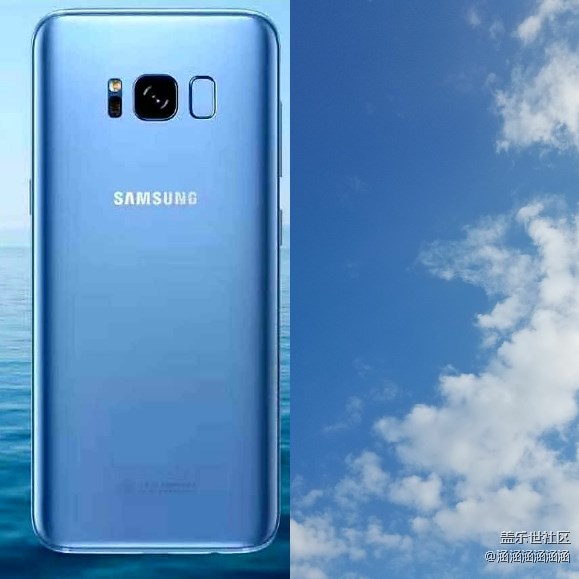 與天同藍(lán)，galaxy s8霧嶼藍(lán)上市