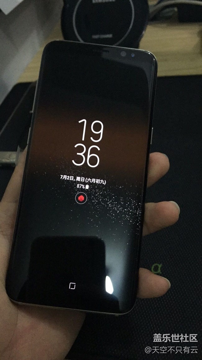 收到社區(qū)抽獎(jiǎng)的s8啦