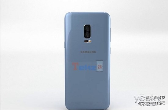 豎排雙攝：三星Note8背部渲染圖曝光
