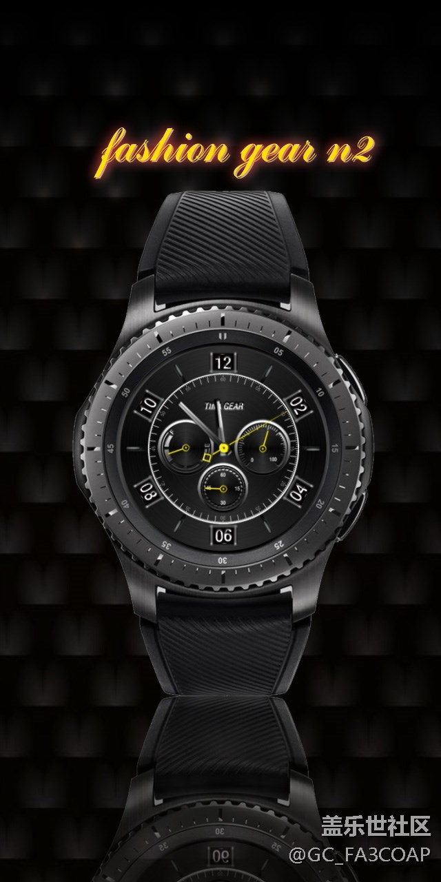 自制的表盤，喜歡的朋友前往應(yīng)用商店下載