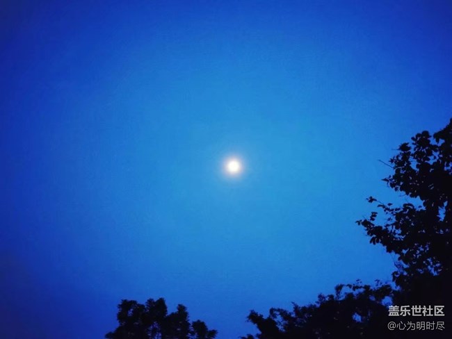 唯有心之藍(lán)，沒有夜的黑！