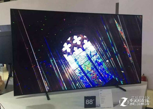 三星發(fā)88英寸QLED電視，13.5萬元逆天巨屏