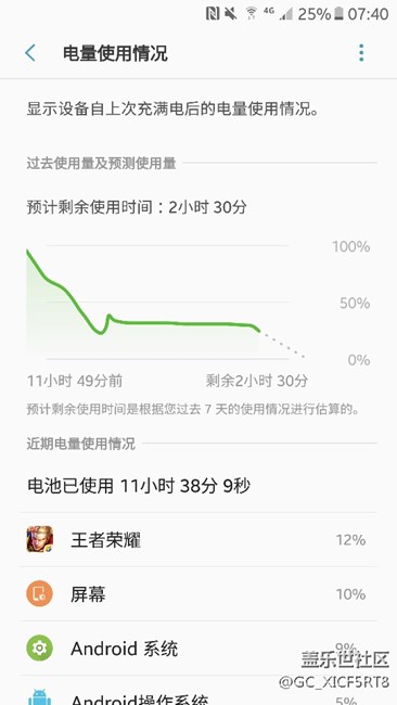 S7 G9300這個耗電，我覺得很滿意