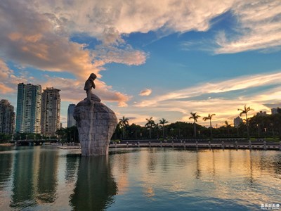 有一種天空，叫做廈門藍