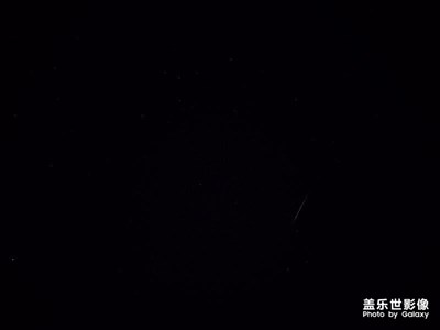 s7edge ，拍攝的流星