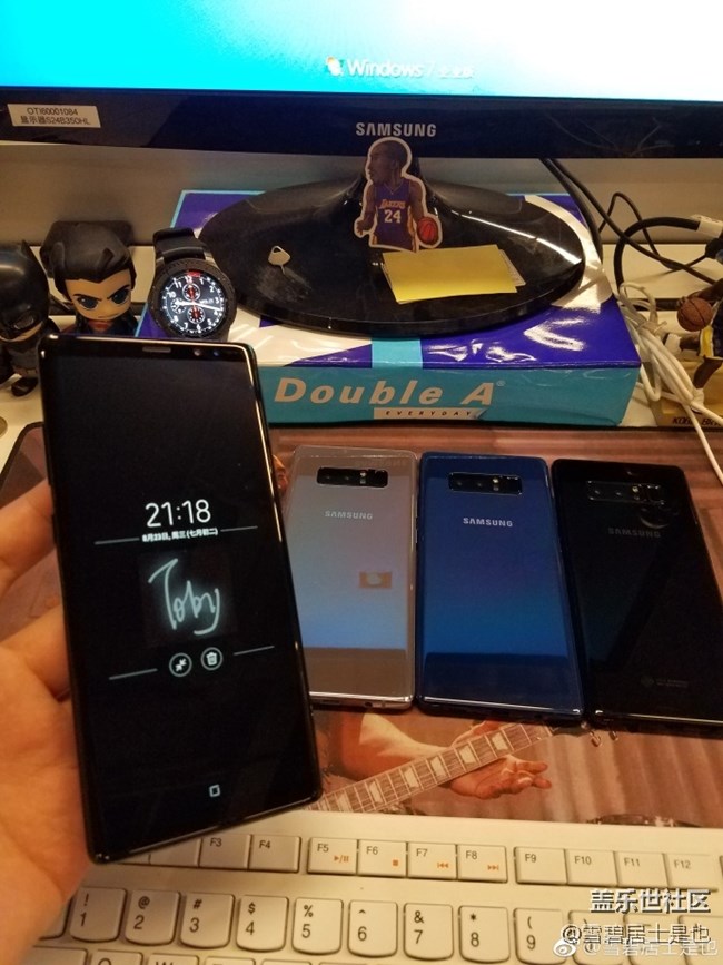 【圖賞】三星蓋樂世Note8真機(jī)隨手拍~