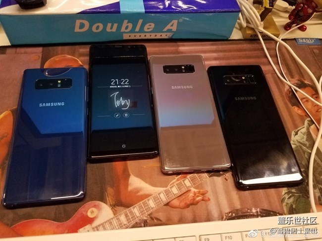 【圖賞】三星蓋樂世Note8真機(jī)隨手拍~