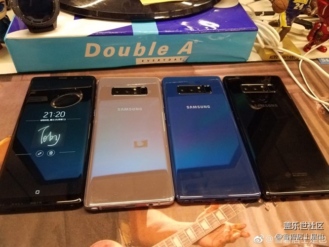 【圖賞】三星蓋樂世Note8真機(jī)隨手拍~