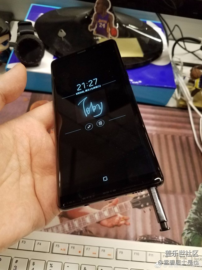 【圖賞】三星蓋樂世Note8真機(jī)隨手拍~