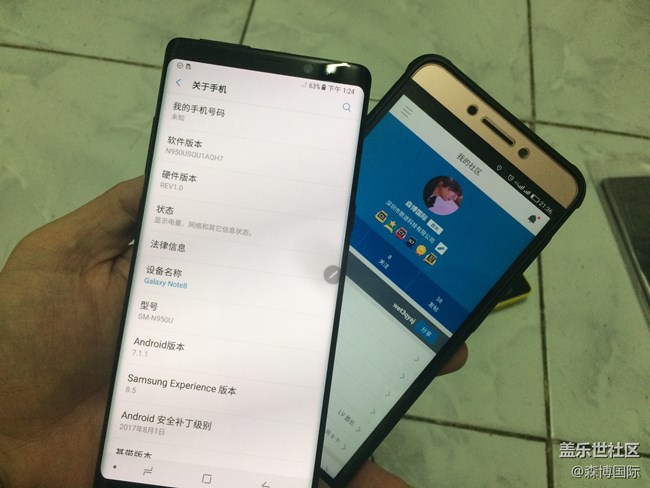 Note8 黑色 紫色 搶先體驗(yàn) 還是覺得黑色好看