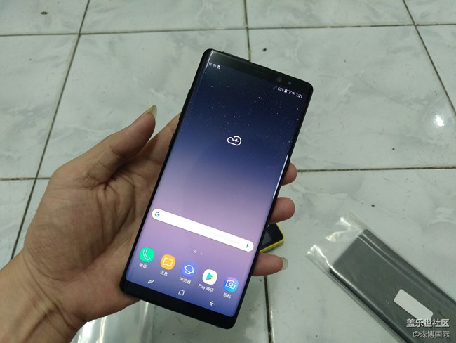 Note8 黑色 紫色 搶先體驗(yàn) 還是覺得黑色好看