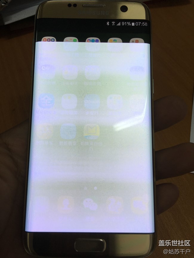 海水泡一小時，成這樣，所有的操作正常，是排線進水短路了？