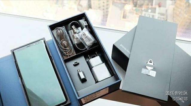 三星note8開箱照