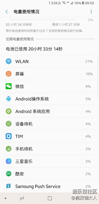 一夜待機掉電30%幾。。