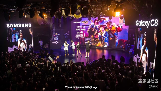Galaxy C8 發(fā)布會(huì)嗨爆全場(chǎng)