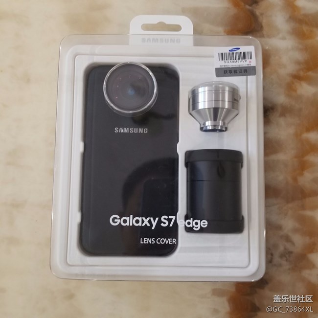 s7 plus  原裝手機(jī)殼帶鏡頭及鏡頭保護(hù)套