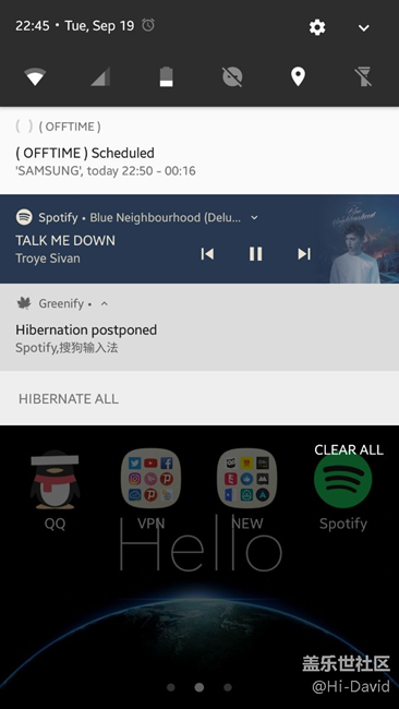 突然想炫一波c5通知欄美化??