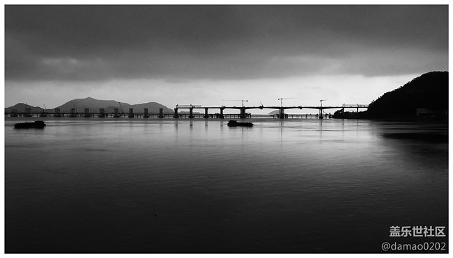 閩江口浪岐高速橋晨拍---J3119