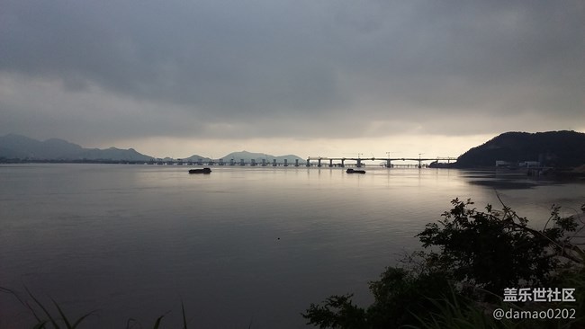 福建長樂市浪岐大橋早晨隨拍---J3119