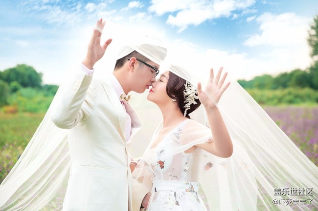 結(jié)婚啦~婚紗照終于出片了，感覺美美的~