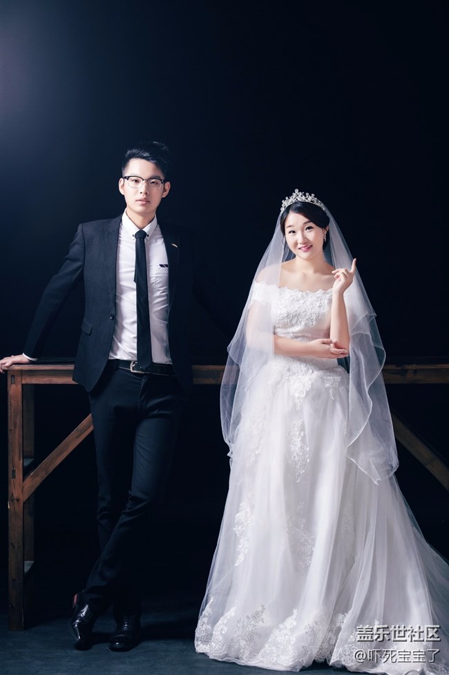 結(jié)婚啦~婚紗照終于出片了，感覺美美的~