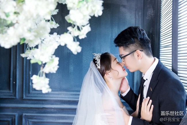 結(jié)婚啦~婚紗照終于出片了，感覺美美的~