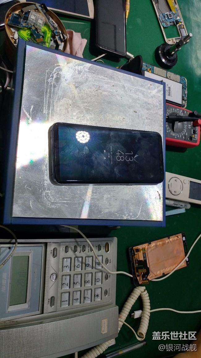 分享S8+  專(zhuān)屬管家優(yōu)惠換屏服務(wù)過(guò)程