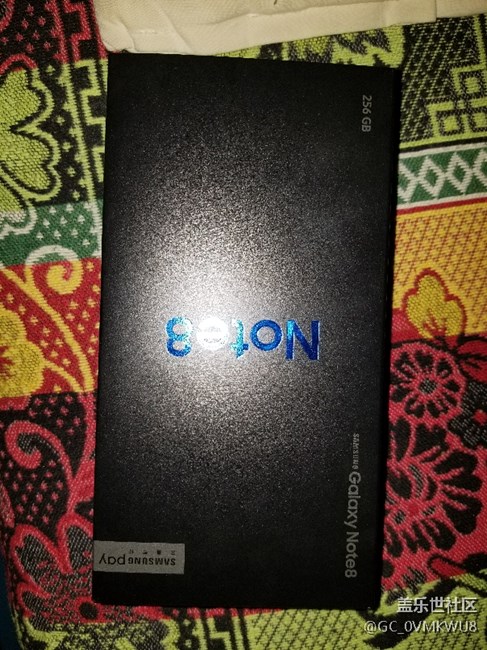 note8到手，256黑色