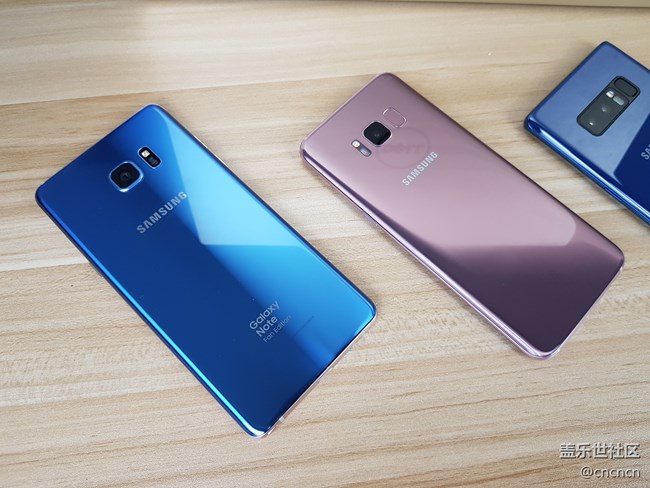 曬機，note8、note7、s8，7plus，誰才是顏值巔峰？