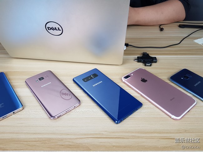 曬機，note8、note7、s8，7plus，誰才是顏值巔峰？