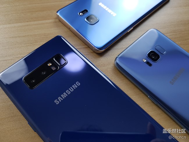 曬機，note8、note7、s8，7plus，誰才是顏值巔峰？