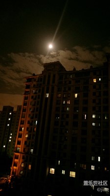 十一假期團(tuán)圓季+s8+下的月亮