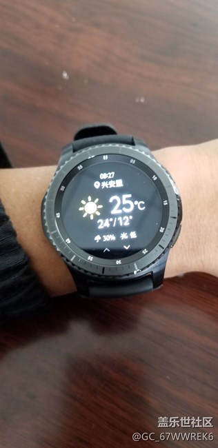 大神求助！gear s3  不能更新天氣