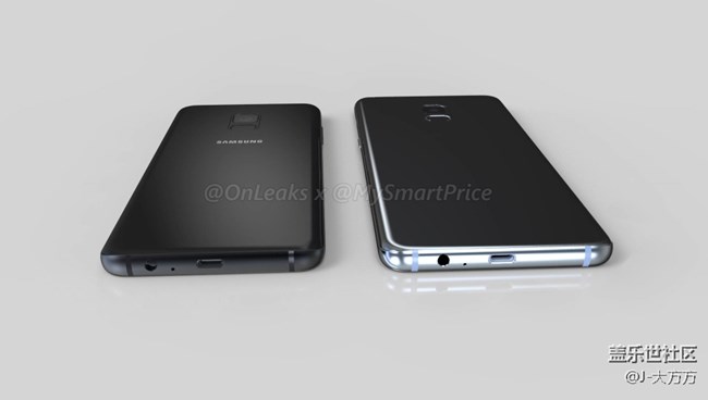 三星Galaxy A5/A7(2018)渲染圖