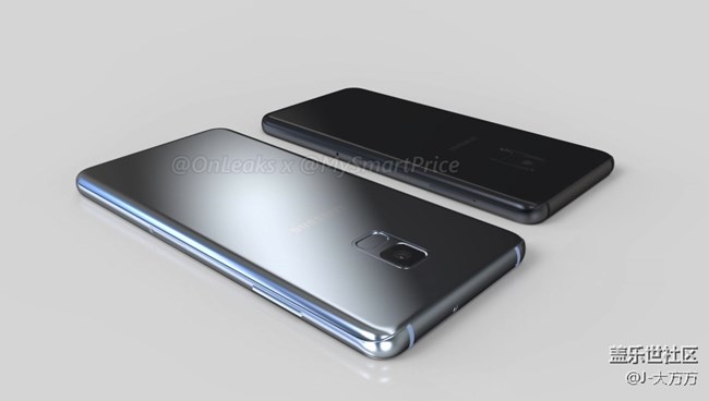 三星Galaxy A5/A7(2018)渲染圖