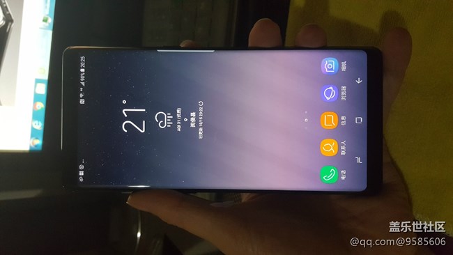 我的NOTE8到貨了。。曬單。