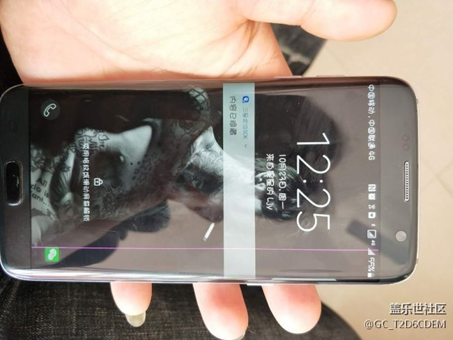 三星s7 edge 一年破功