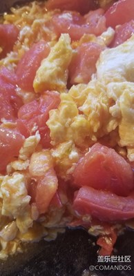 美食西紅柿炒雞蛋