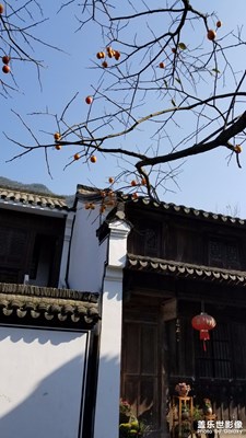 秋日里的班竹古村