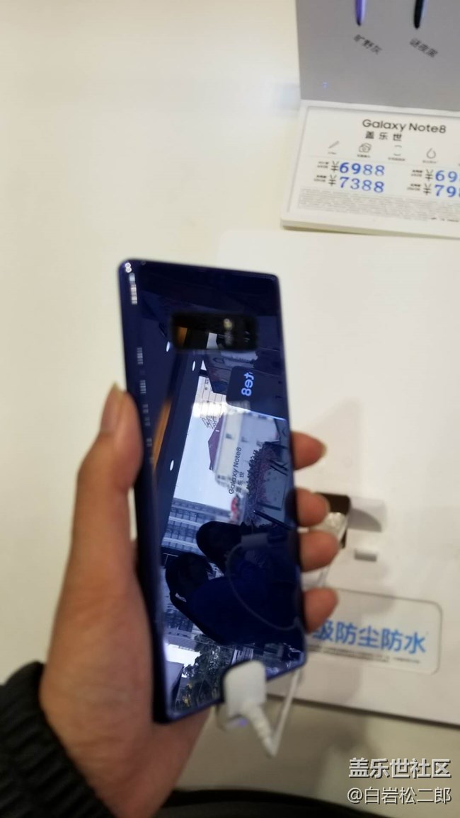 【note8北京品鑒會】功能很強大，蛋糕很好吃，小姐姐很好看~