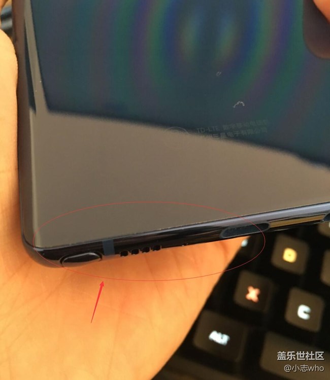 note8背面進(jìn)灰？